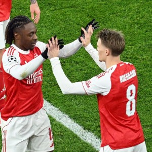 欧冠平局暴露阿森纳进攻缺陷，数据揭示厄德高不可或缺